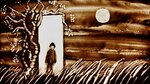 2010 :: Sand drawing, pictures screening during show "Lunar Variations" {JPEG}