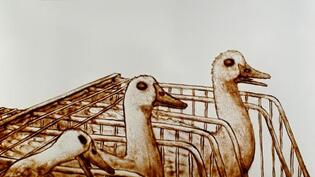 2009 - Film d'animation de sable "Mangez Buvez Gavez"