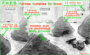1999 - Lavis d'encre, Farines animales humaines