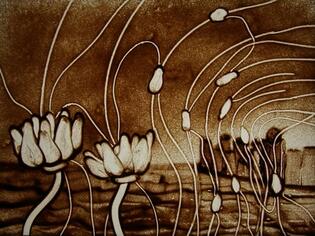 2007 - Dessin sur sable en direct