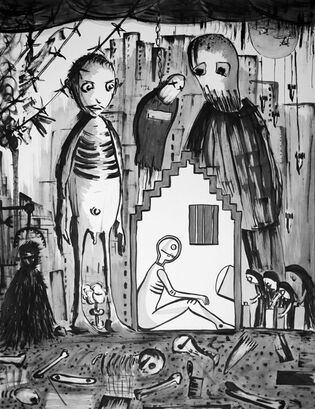 2013 : : Capsule : : Encre noire, 50x65cm