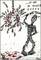 1995 - Black and white drawing, The march of history